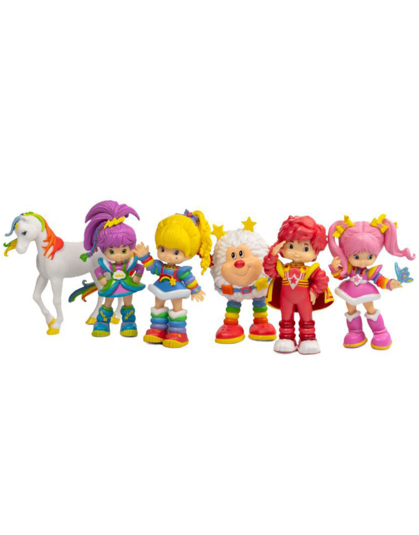 Iridella Minifigure Rainbow Brite - Set di 6 Minifigure