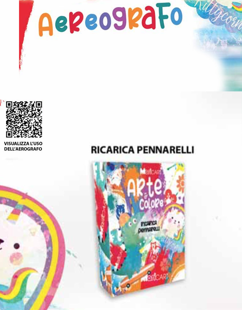 Aerografo Maricart - Set Ricarica Pennarelli