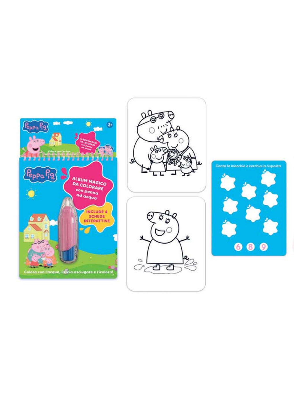 Album Magico da Colorare Peppa Pig Maricart