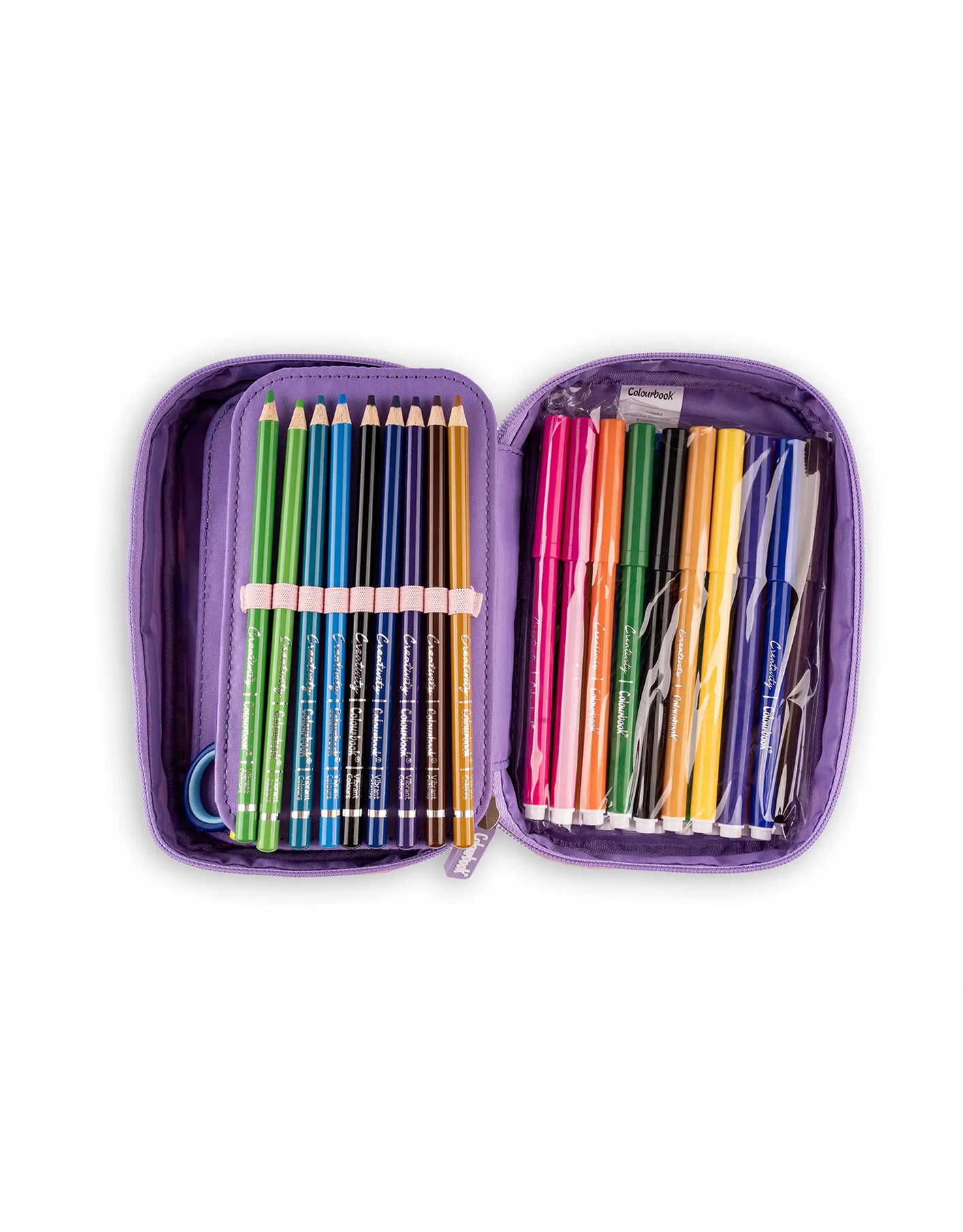 Astuccio 1 Zip Abstract Colourbook