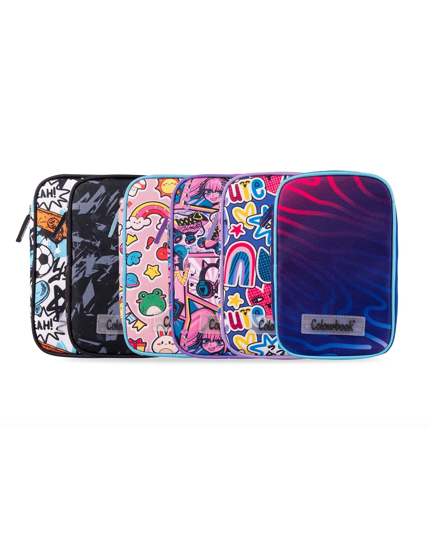 Astuccio 1 Zip Abstract Colourbook