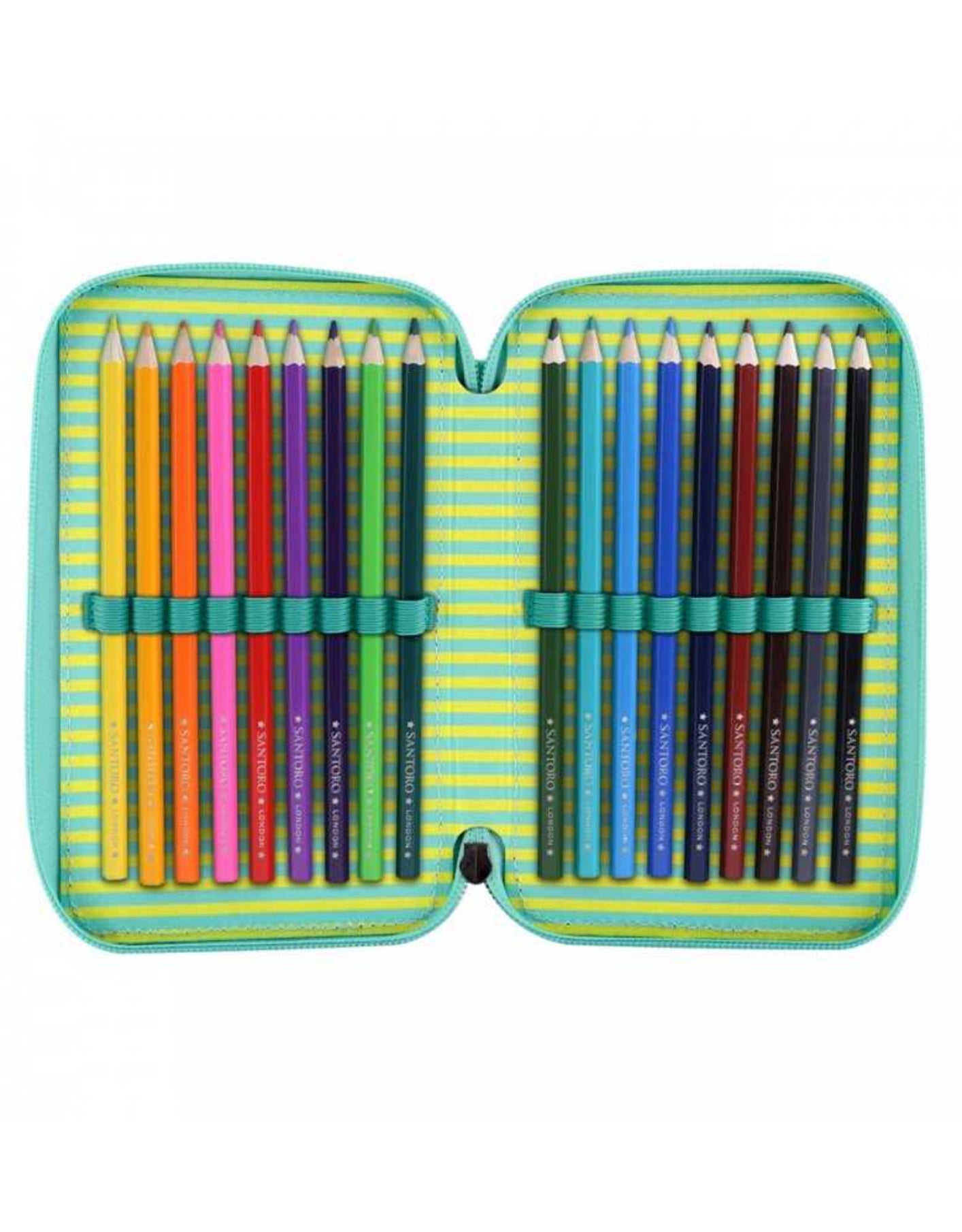Astuccio 3 Zip Bangoberry - Piggy Pig Santoro Italia