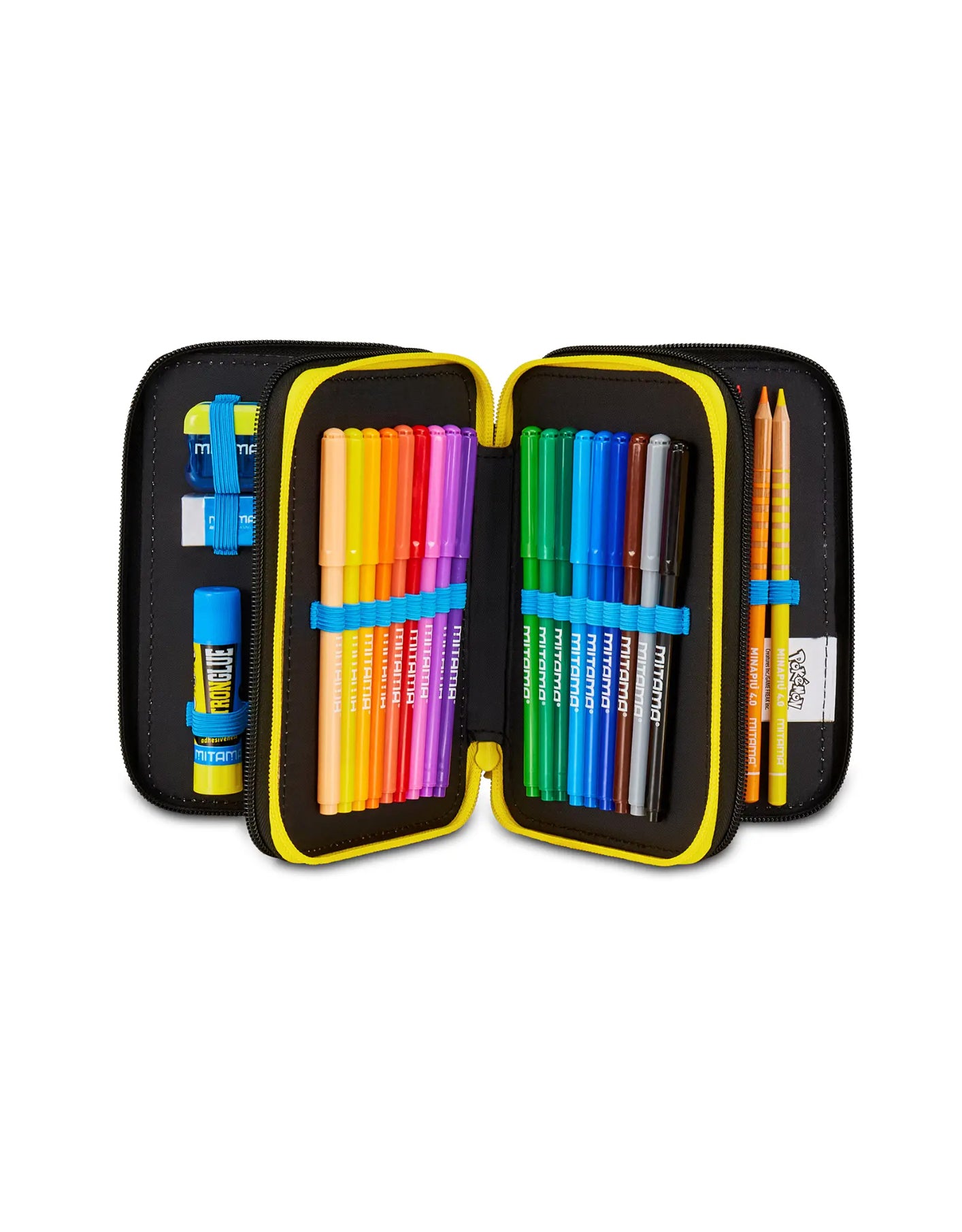 Astuccio 3 Zip Pokémon Pikachu – Seven
