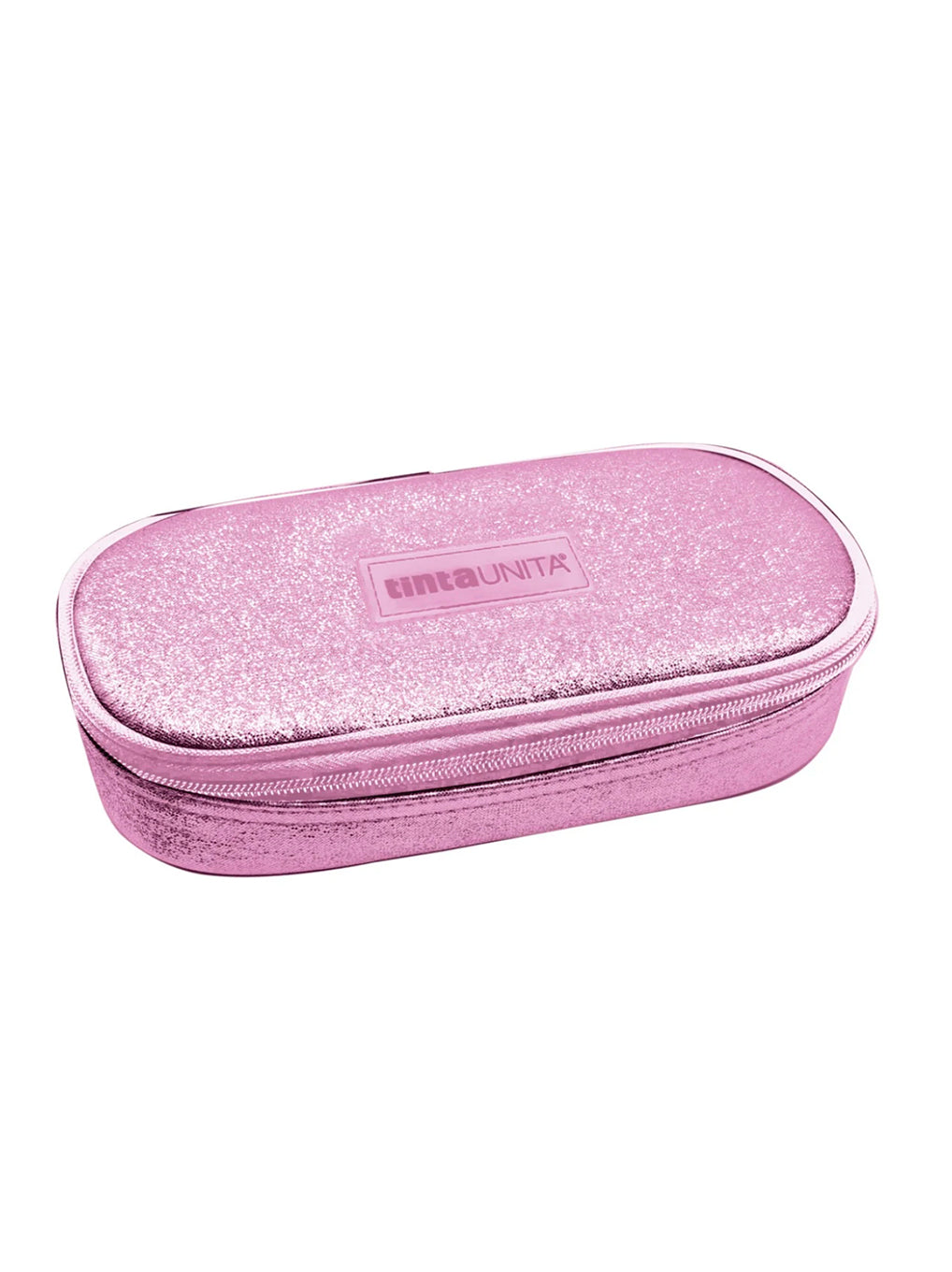 Astuccio Ovale Rosa Tinta Unita Glamour