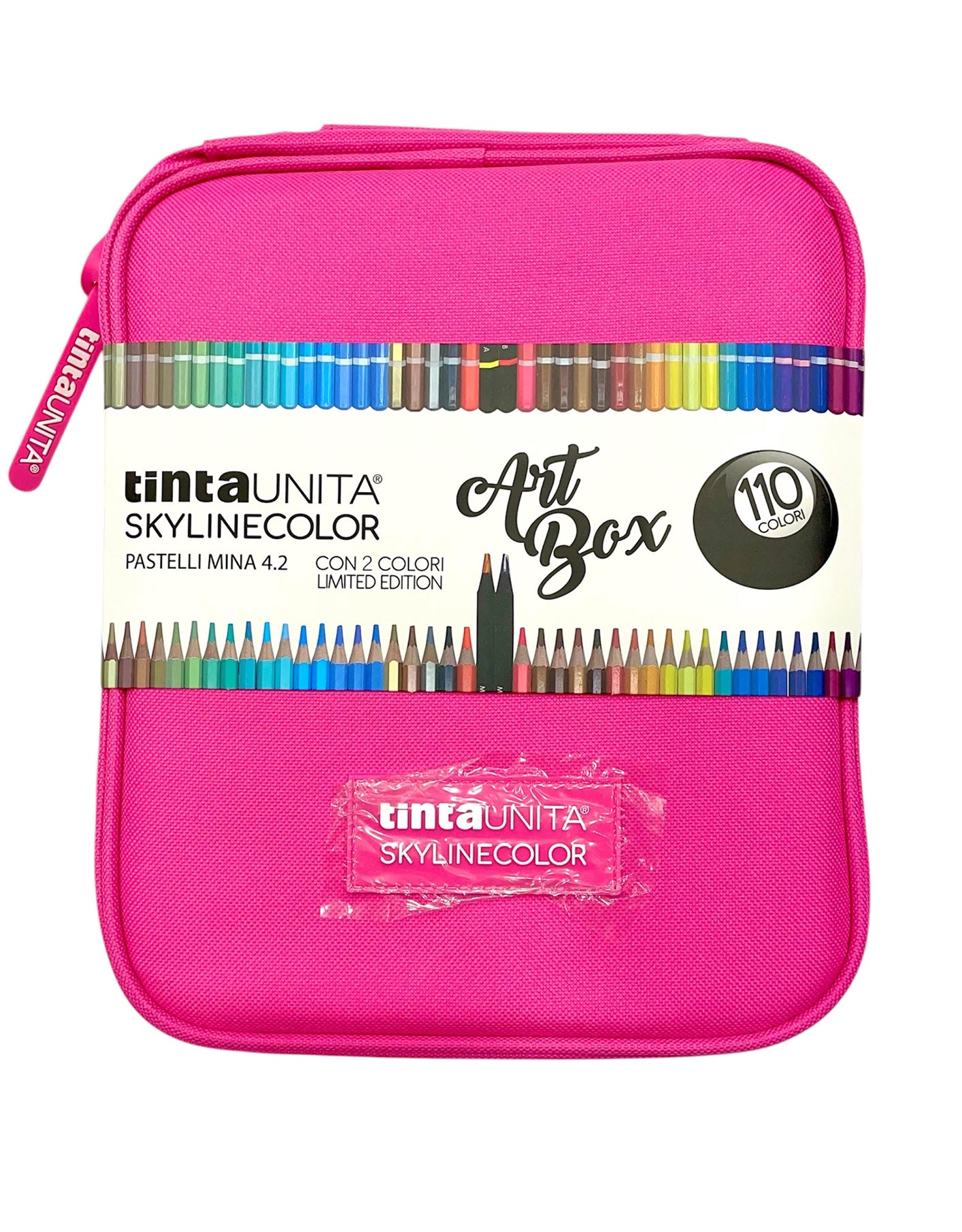 Astuccio Tinta Unita Skylinecolor Art Box – 110 Colori