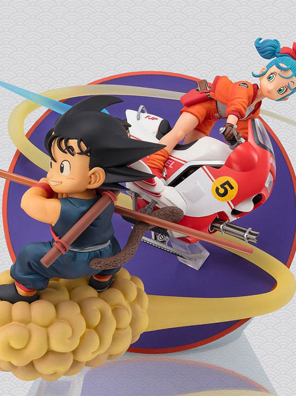 Bandai Dragon Ball Figuarts ZERO Statue Son Goku & Bulma