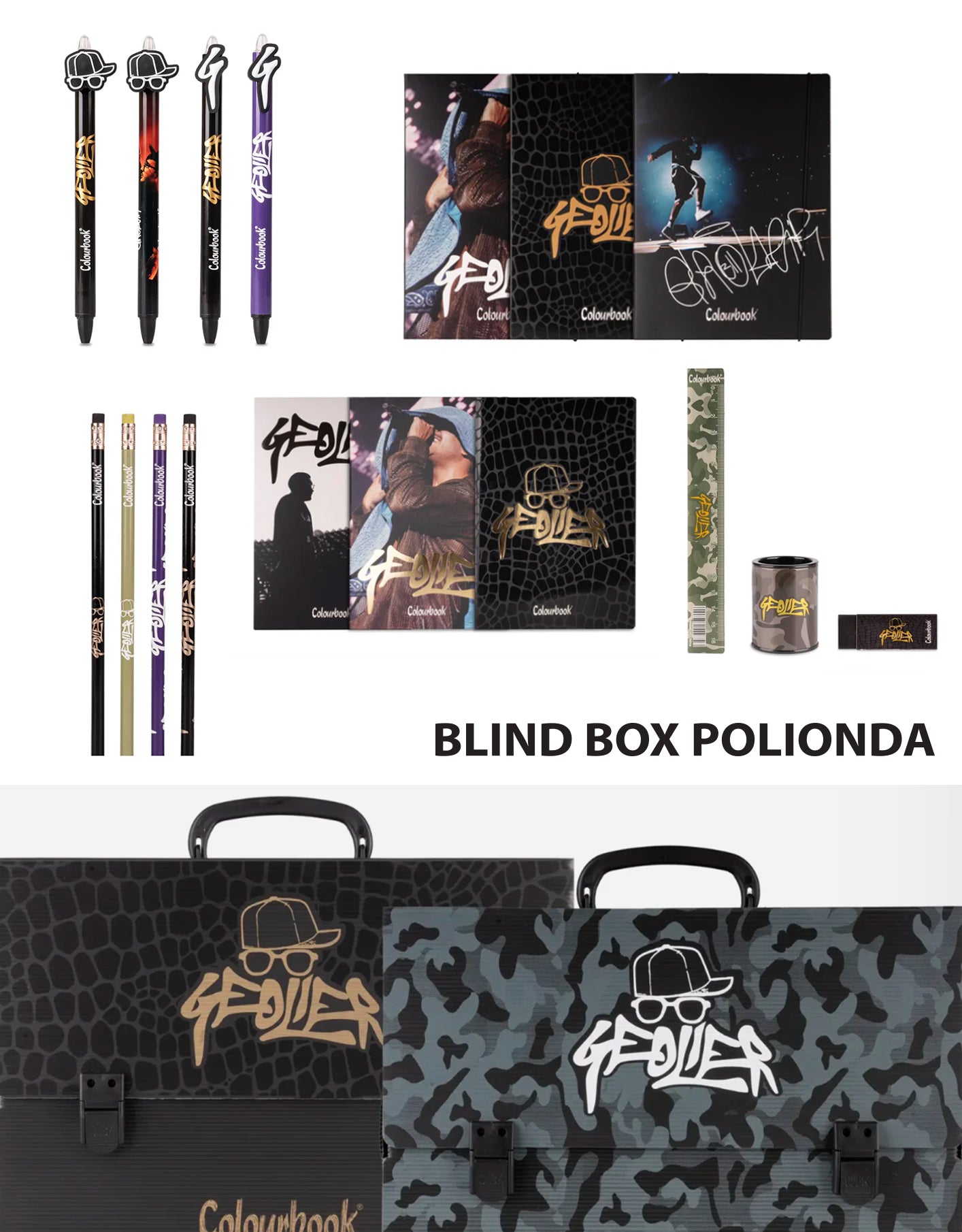 Blind Box Polionda – Geolier – Colourbook