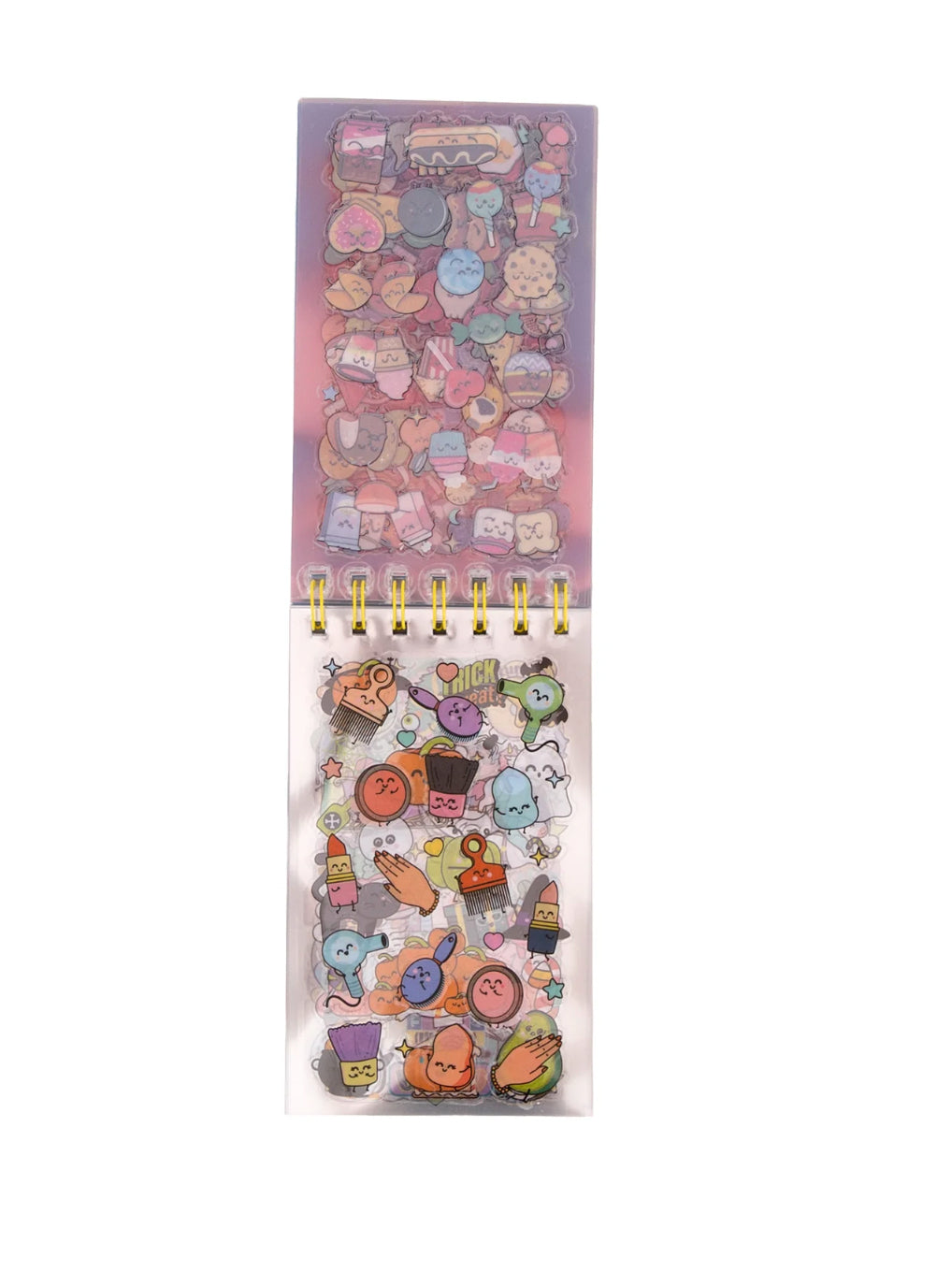 Blocco di Adesivi Trasparenti Stick and Decorate Mr. Wonderful
