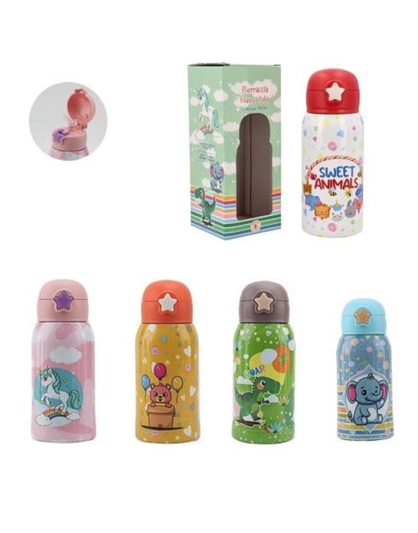 Borraccia Termica con Cannuccia Happy Baby - MyPiky
