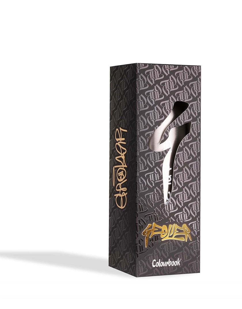 Borraccia termica in acciaio inox 550 ml Geolier x Colourbook – Argento