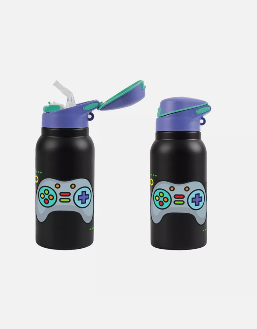 Borraccia Termica Bambini iTotal iDrink 350ml – Acciaio Inox con Beccuccio a Cannuccia e Tappo Richiudibile