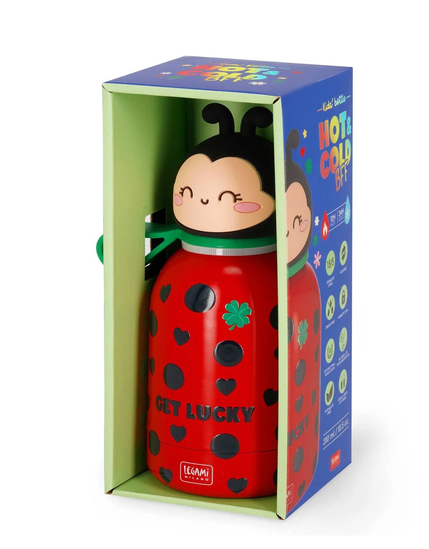 Borraccia Termica per Bambini Ladybug – Hot&Cold BFF Legami