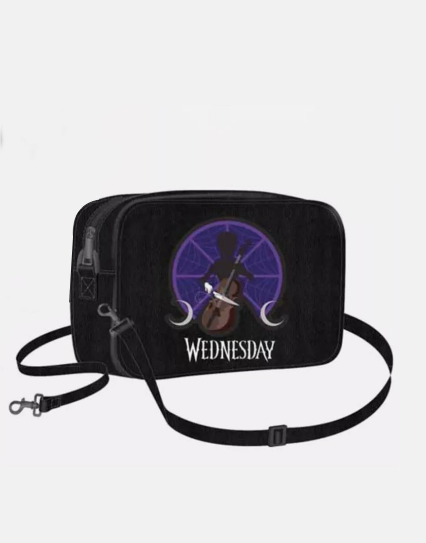 Borsa a Tracolla Mercoledì Addams - Wednesday | Design Unico e Stile Gothic