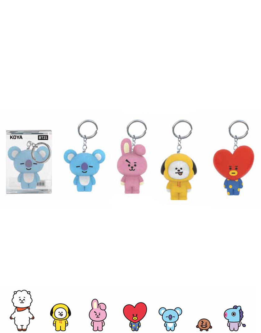 Portachiavi BT21 in Peluche