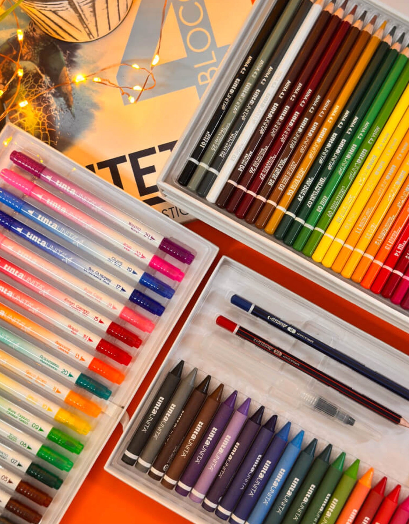 Cassettiera Magnetica tintaUNITA Art 3 Piani – Set 78 Pezzi