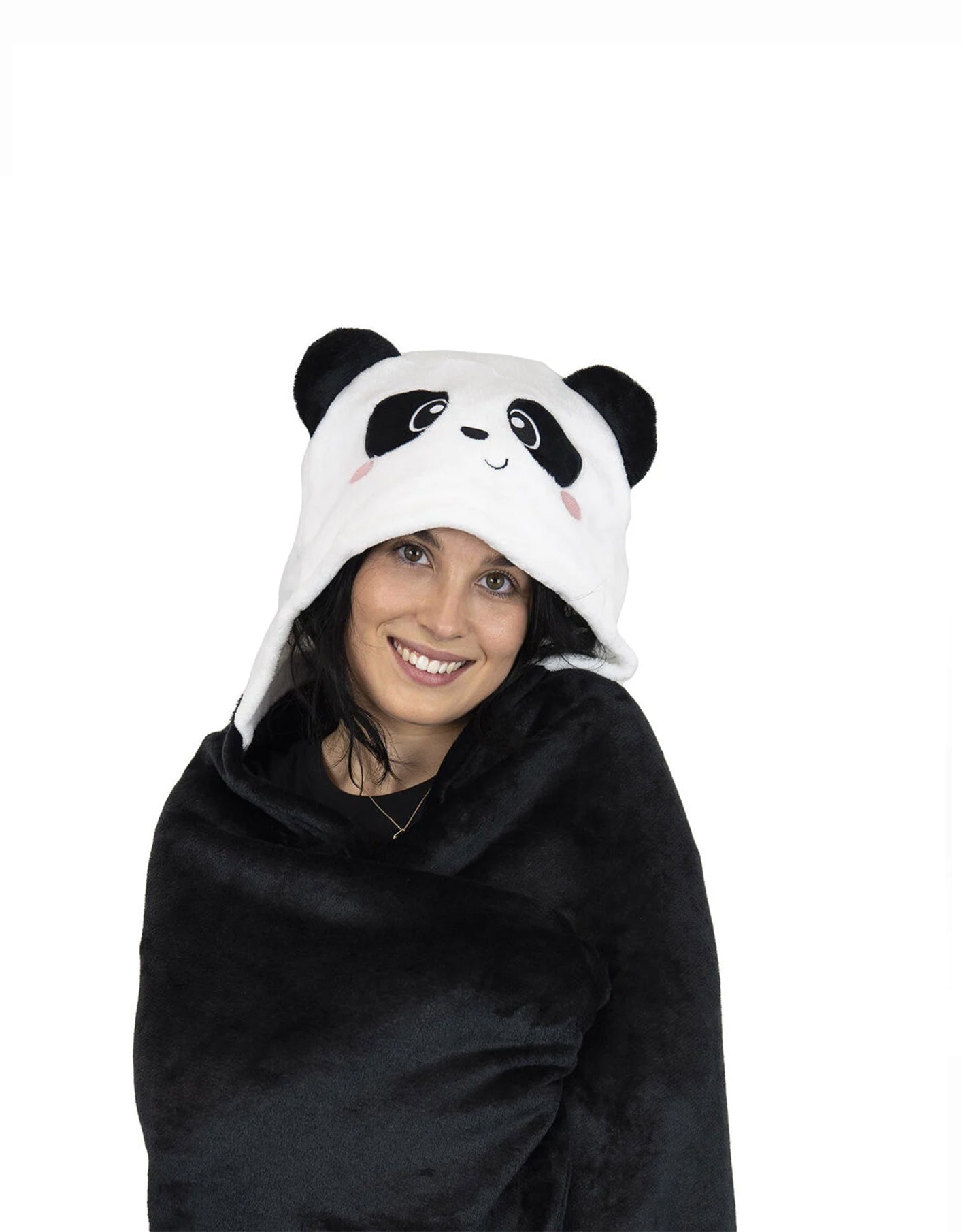 Coperta con Cappuccio Panda – Cosy Hugs Legami