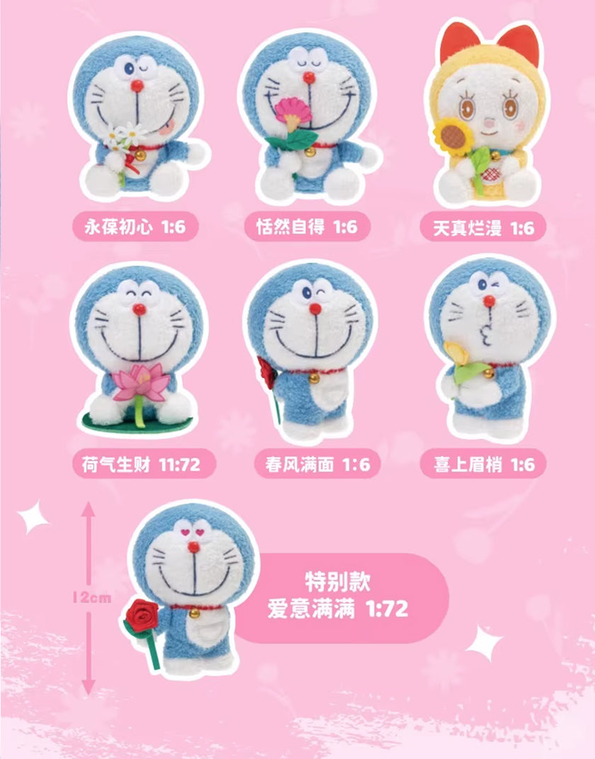 Doraemon Portachiavi in Peluche Blind Box