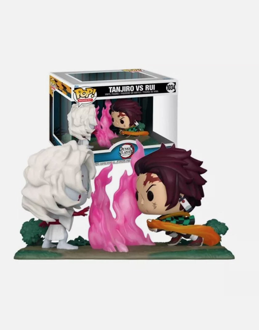 Funko Pop! Demon Slayer - Tanjiro vs. Rui | Moment 1034