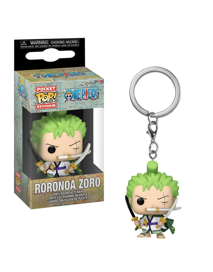 Funko Pocket Pop! One Piece - Roronoa Zoro: il Portachiavi Imperdibile per Ogni Collezionista