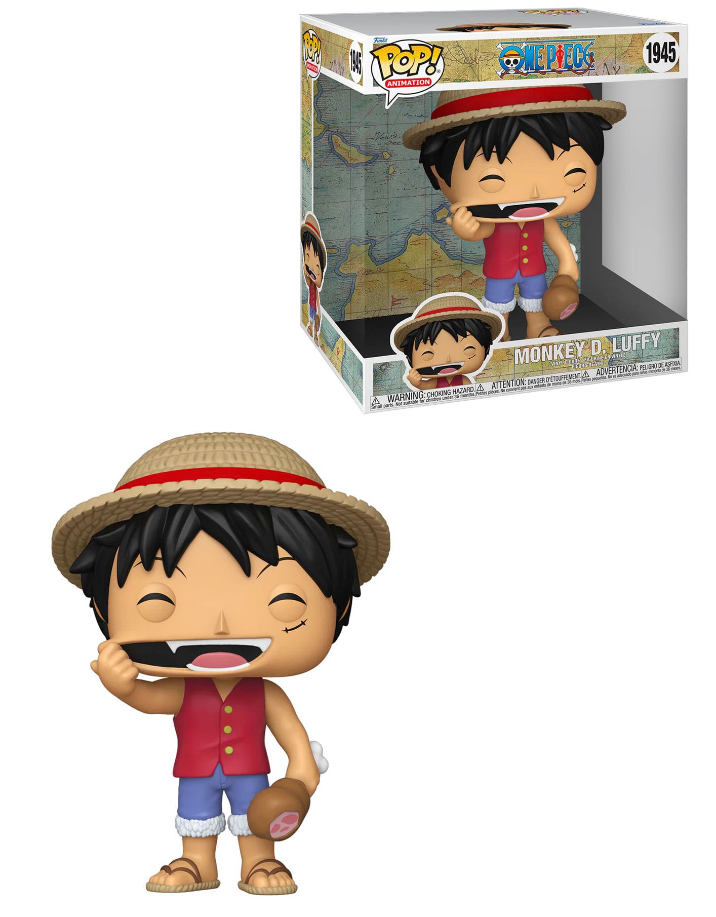 Funko Pop! Super Sized Jumbo One Piece – Monkey D. Luffy 1945