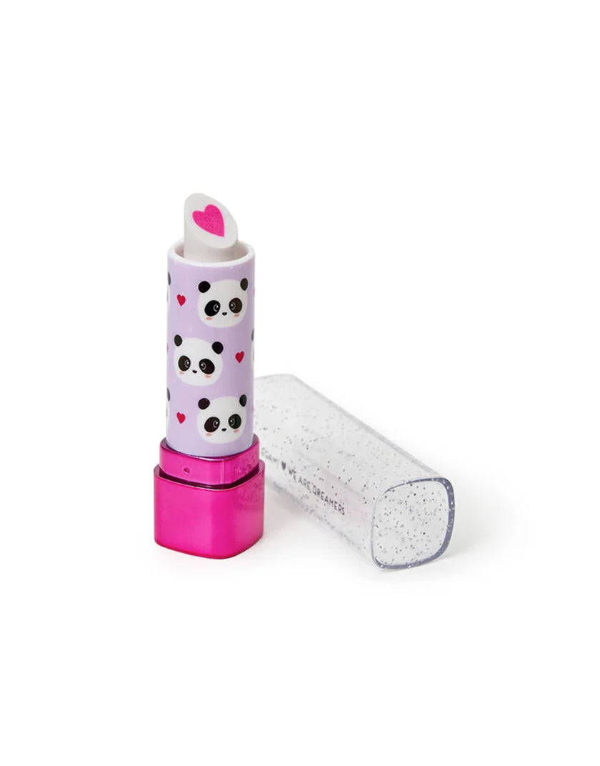 Gomma Profumata XOXO Panda a Forma di Rossetto - Lipstick Eraser Legami