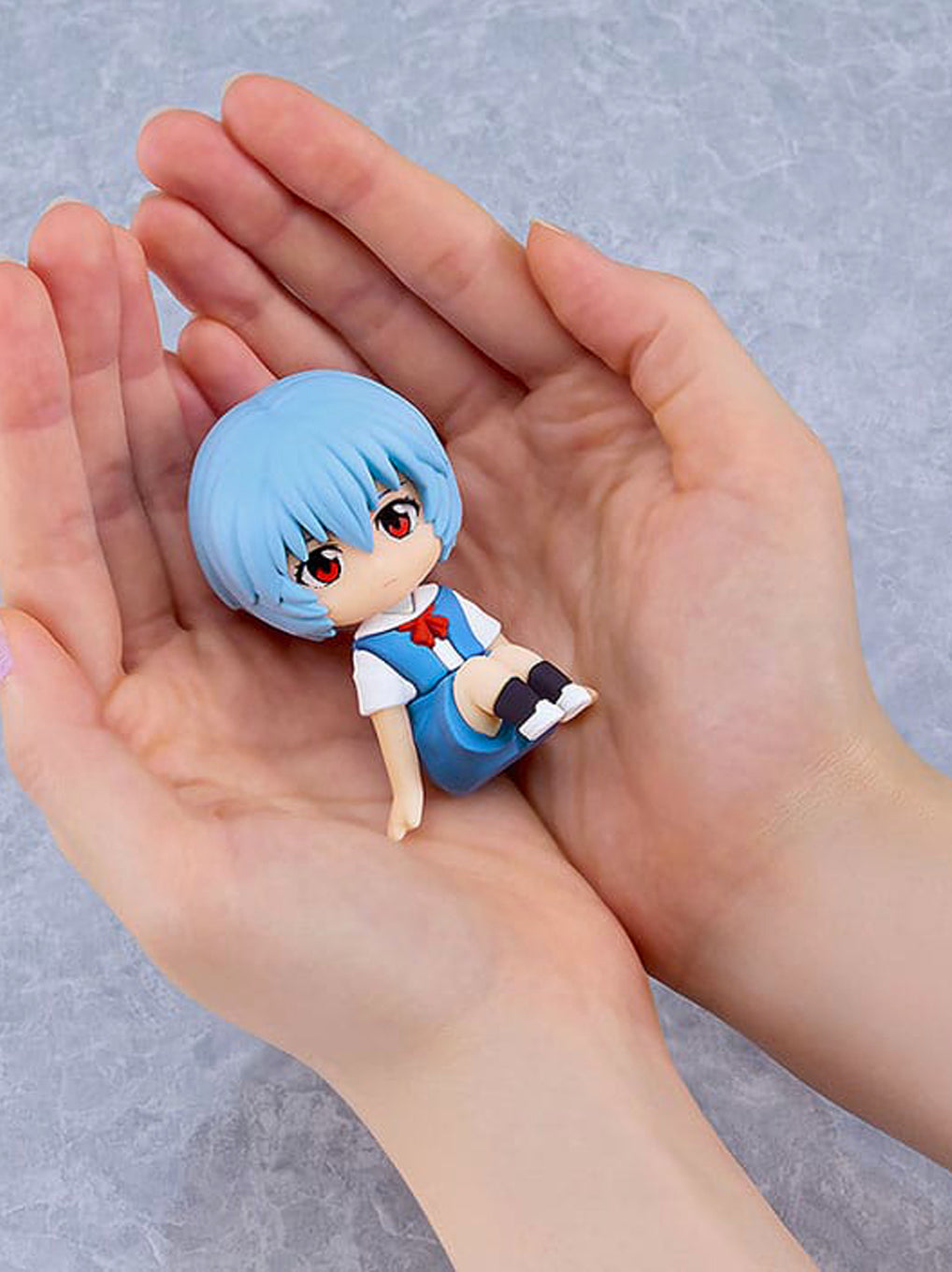 Good Smile Company Rebuild of Evangelion Rubber Mascot Nendoroid Plus Mini Figure Rei Ayanami