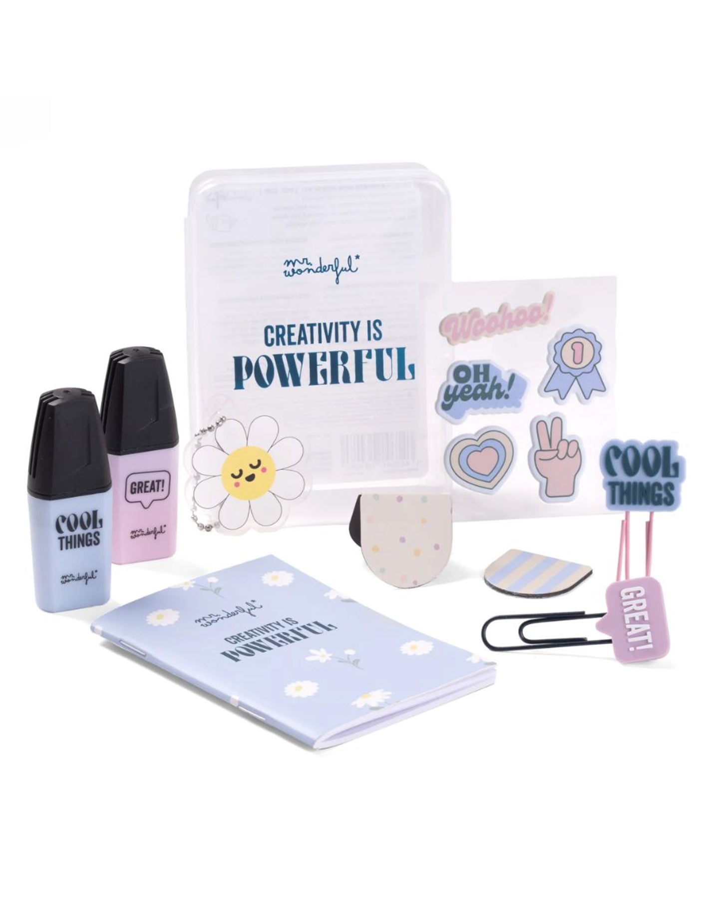 Kit per Decorare il Tuo Diario - Mr. Wonderful