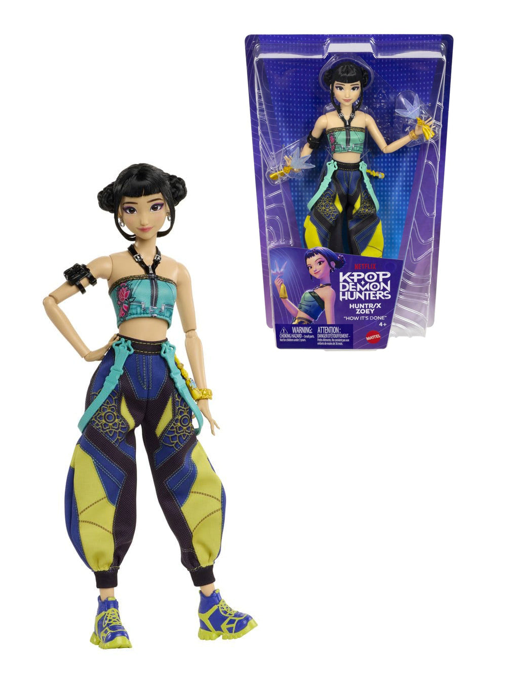 KPop Demon Hunters Doll Huntrix Zoey – How It's Done | Mattel | Preordine