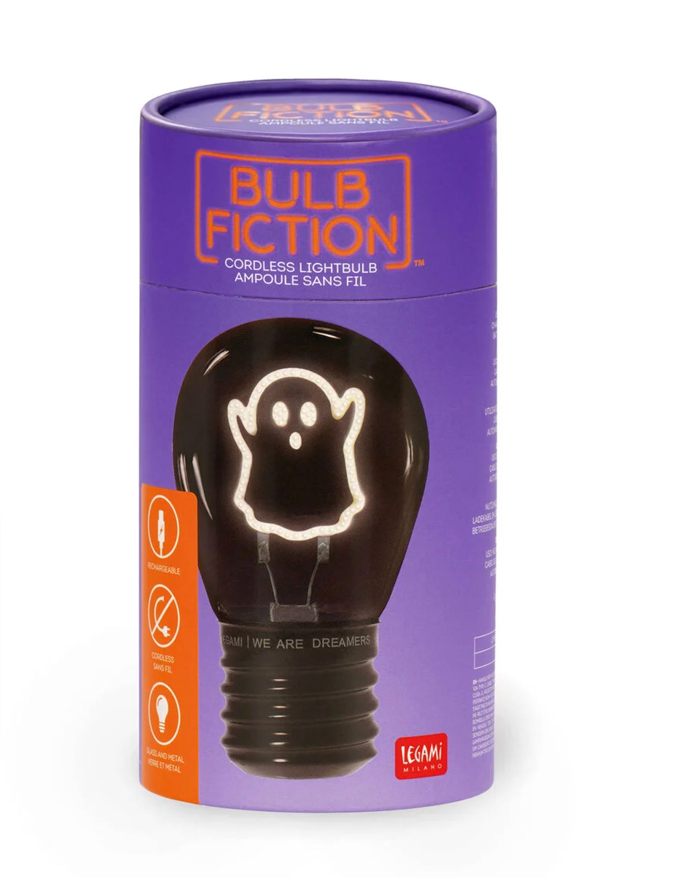 Lampada da Tavolo a Forma di Lampadina - Ghost - Bulb Fiction - Legami