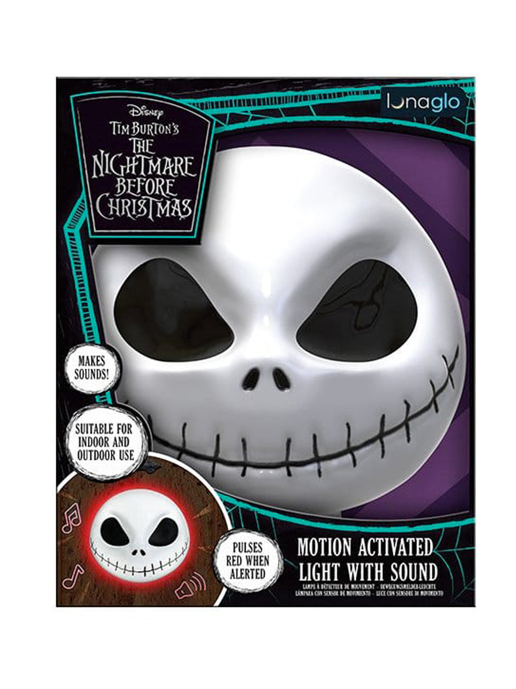 Lampada Jack Skellington Nightmare Before Christmas con Sensore di Movimento – Paladone