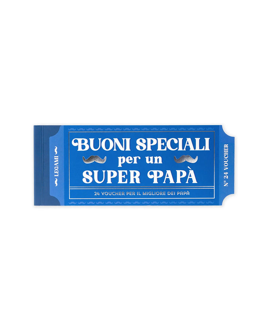 Blocchetto da 24 Voucher per il Papà di Legami