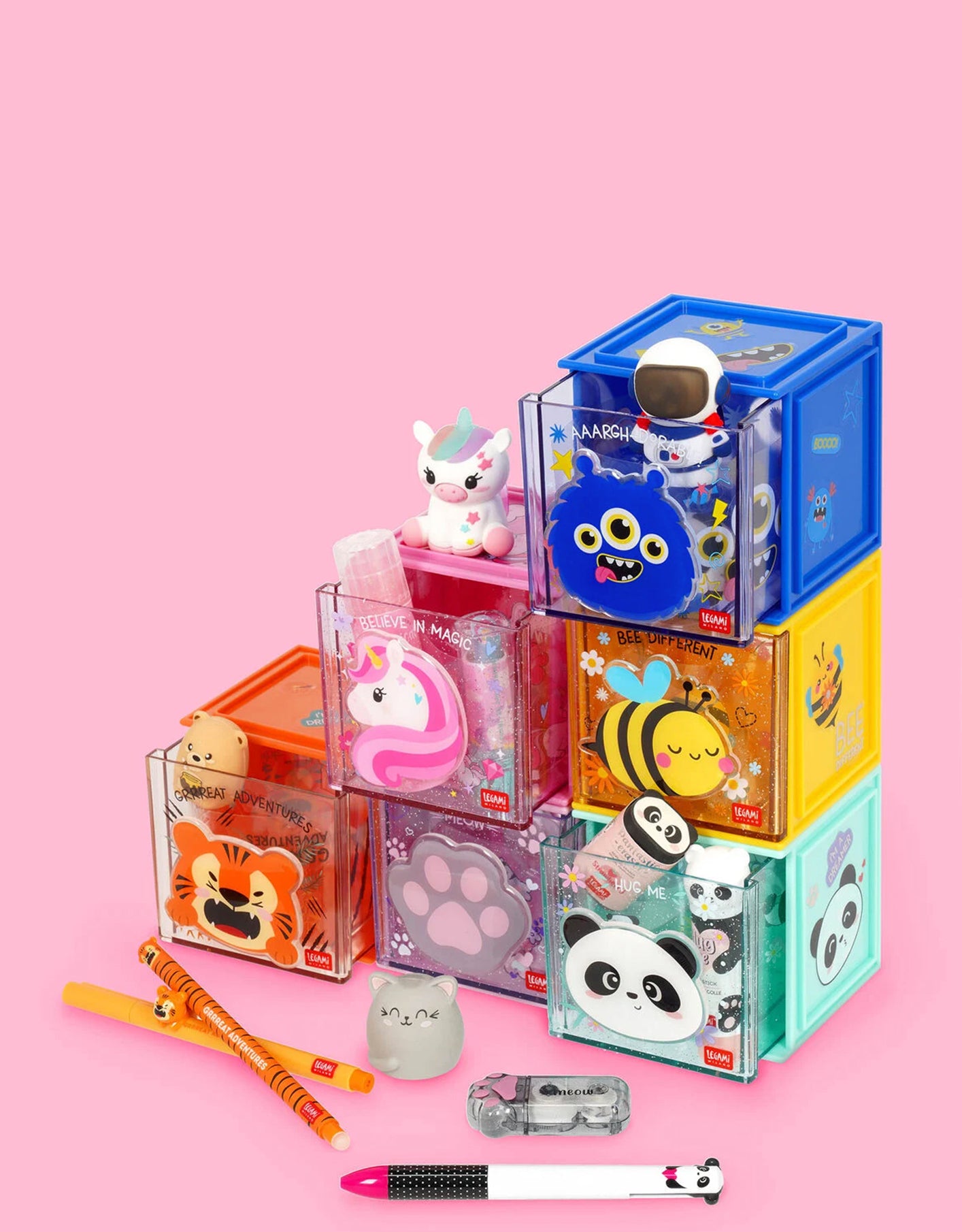Box Componibile da Scrivania Cutie Cube – Legami