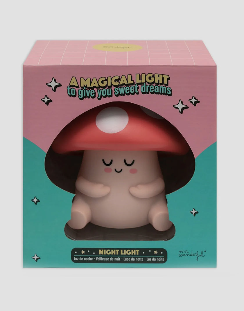 Lampada Notturna a Forma di Fungo Mr. Wonderful - Lampada per la Cameretta dei Bambini
