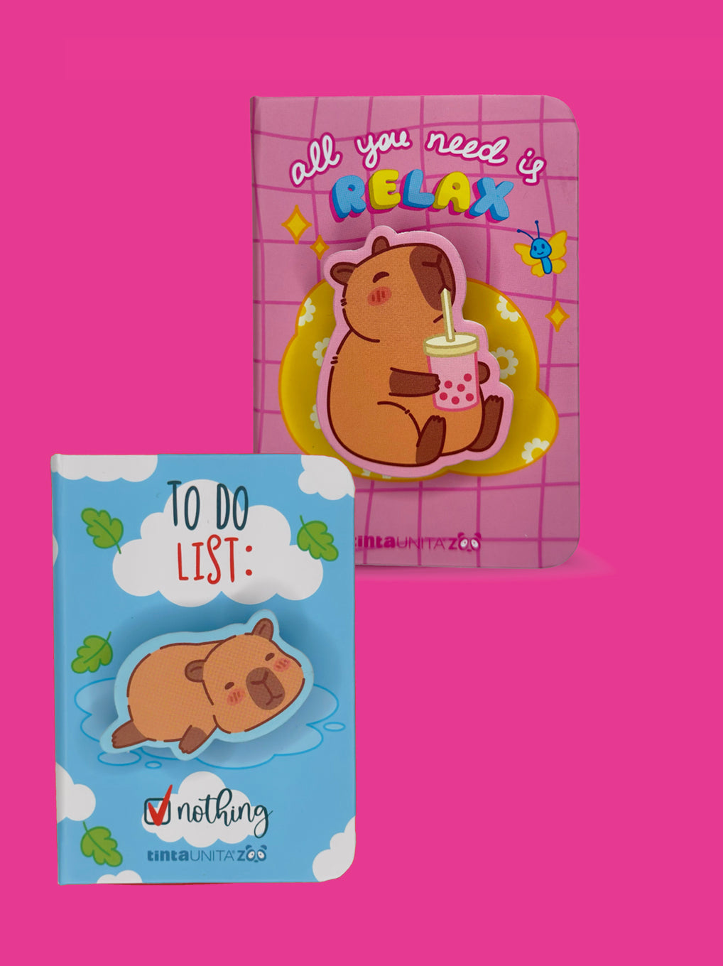 Mini Blocchetto Spinner Capybara Tinta Unita