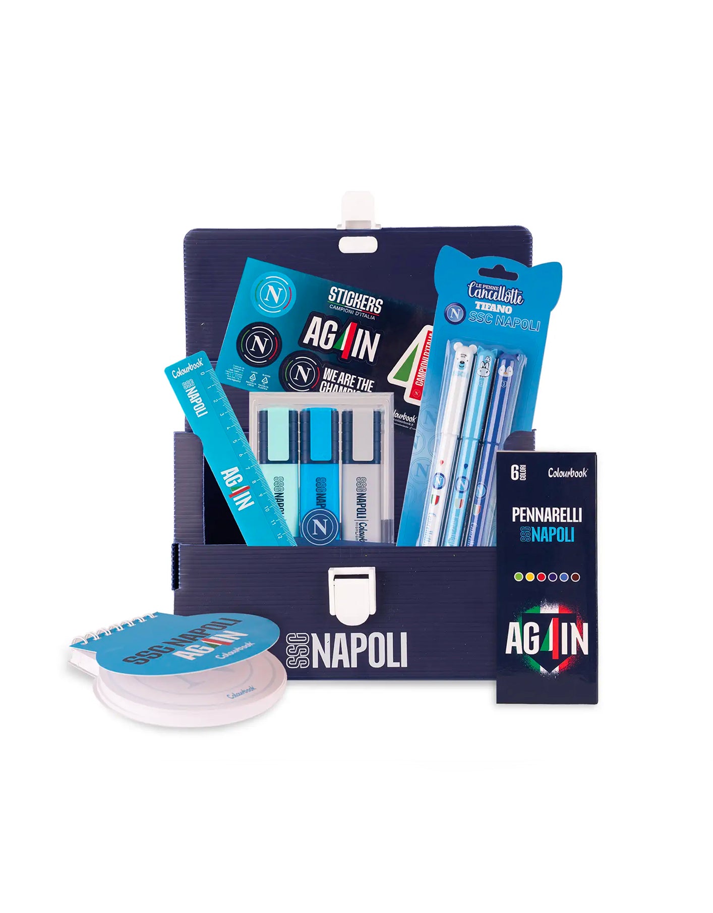 Mini valigetta Minipoly SSC Napoli – Colourbook