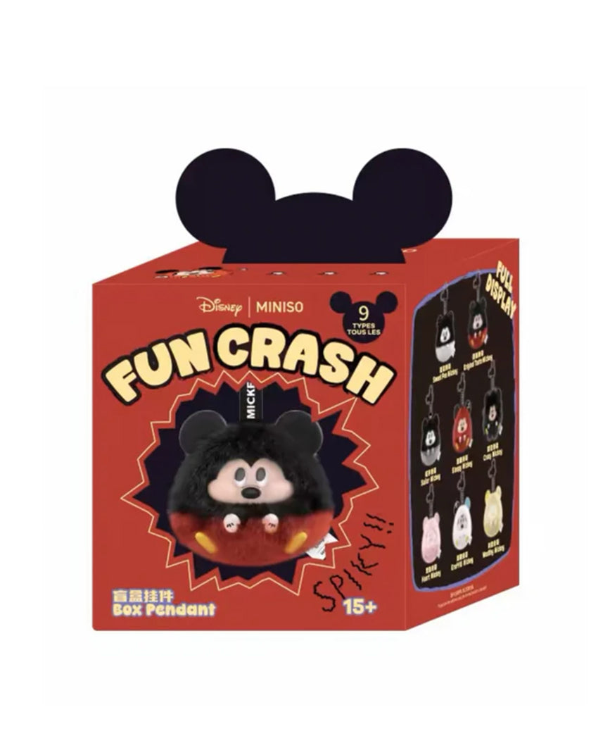 Miniso Disney Mickey Fun Crash – Portachiavi Blind Box in Vinile e Peluche