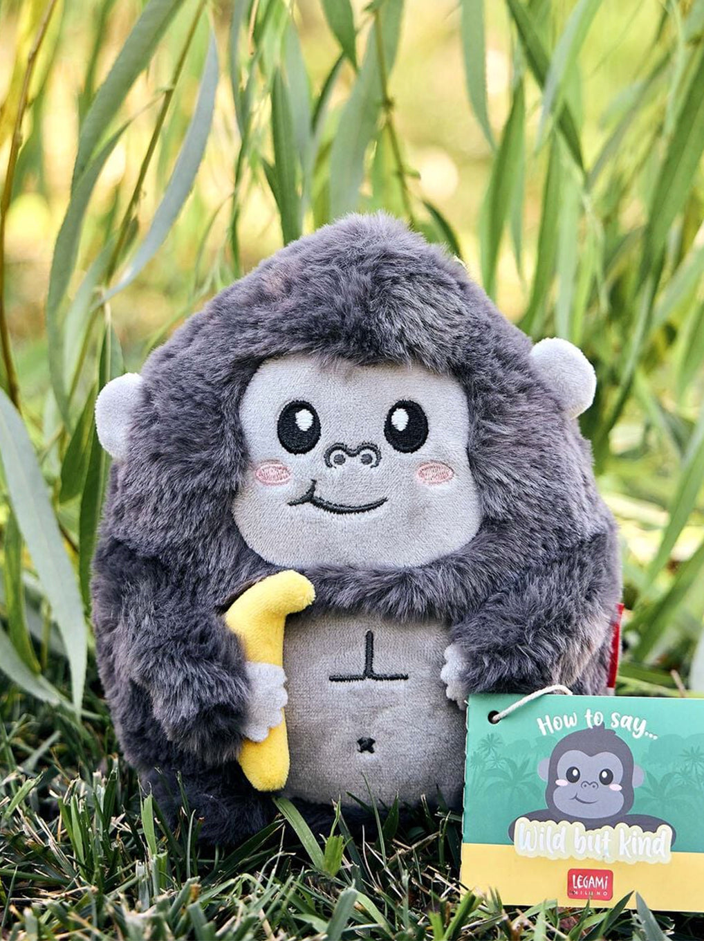 Peluche Gorilla Mini Super Soft! Legami