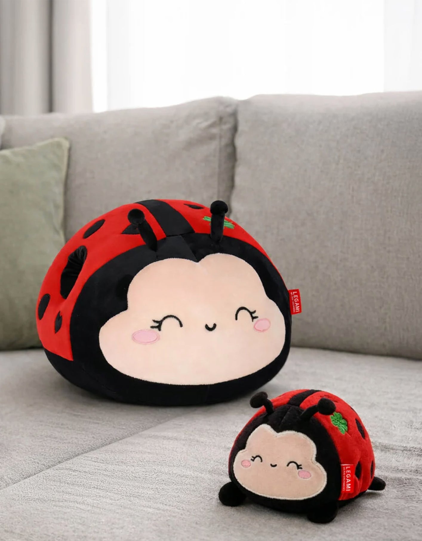 Peluche Ladybug – Mini Super Soft! Legami (Preordine)