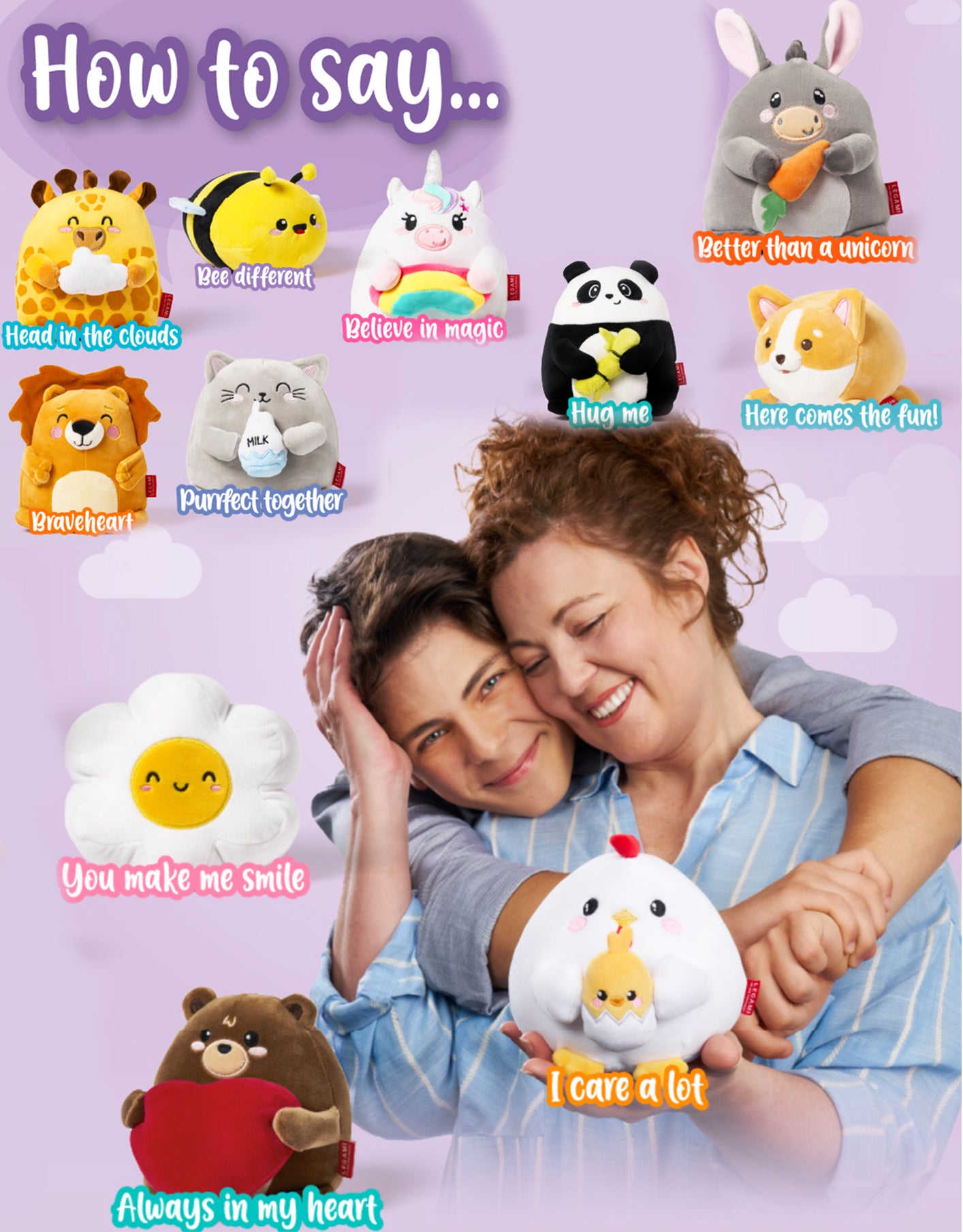 Peluche Super Soft Mini Legami