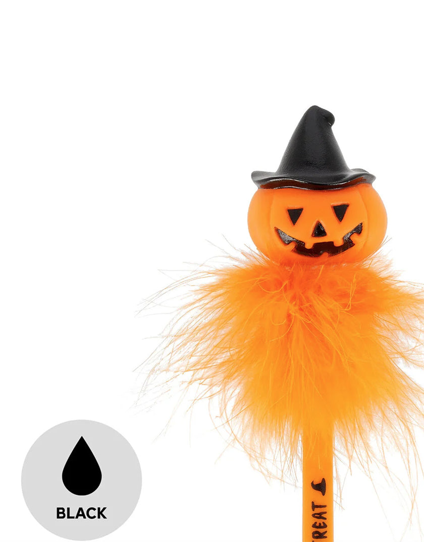 Penna a Sfera Luminosa - Writing is Magic Zucca Halloween di Legami