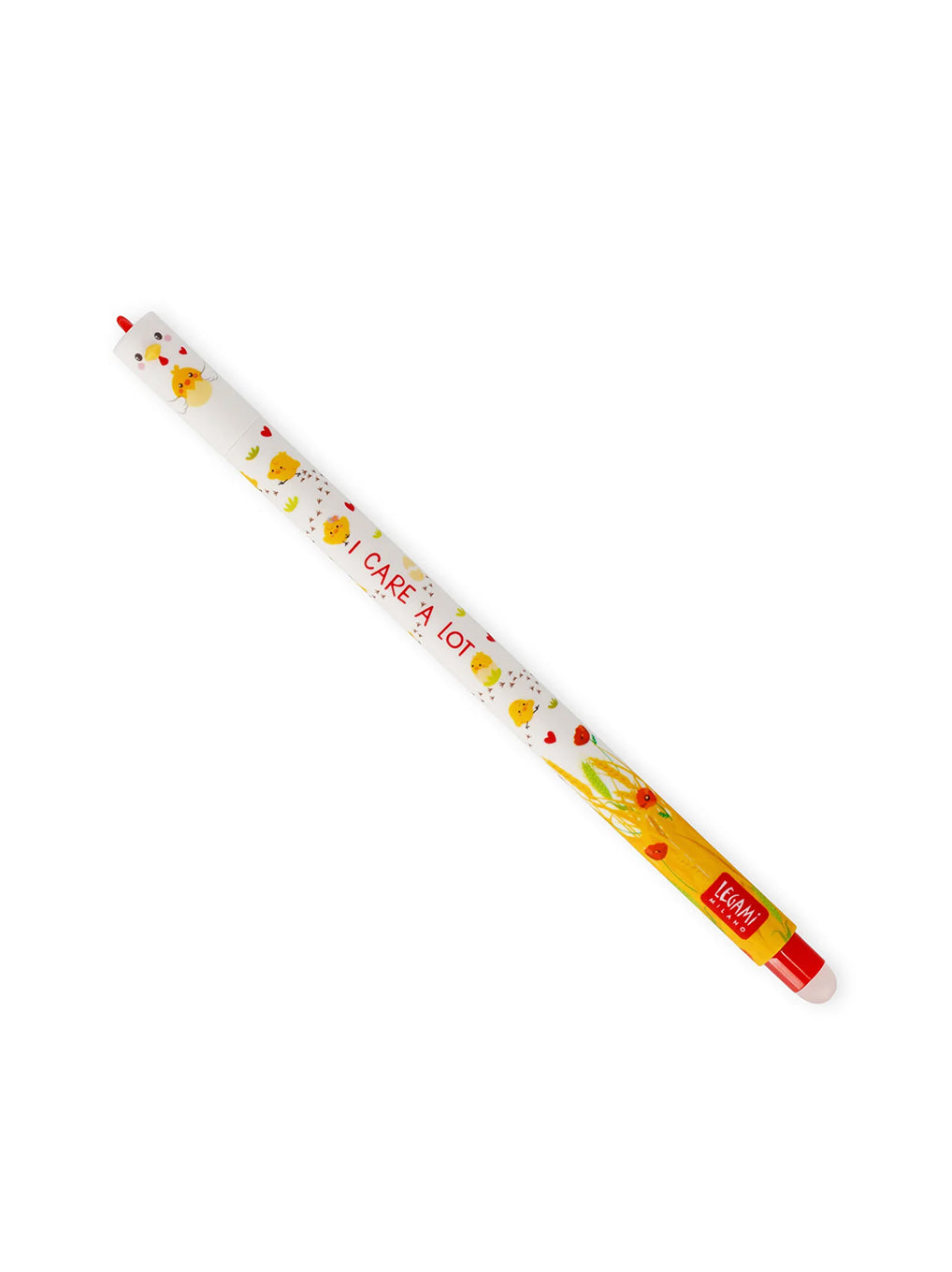 Penna Cancellabile Hen “I Care a Lot” Erasable Pen – Legami