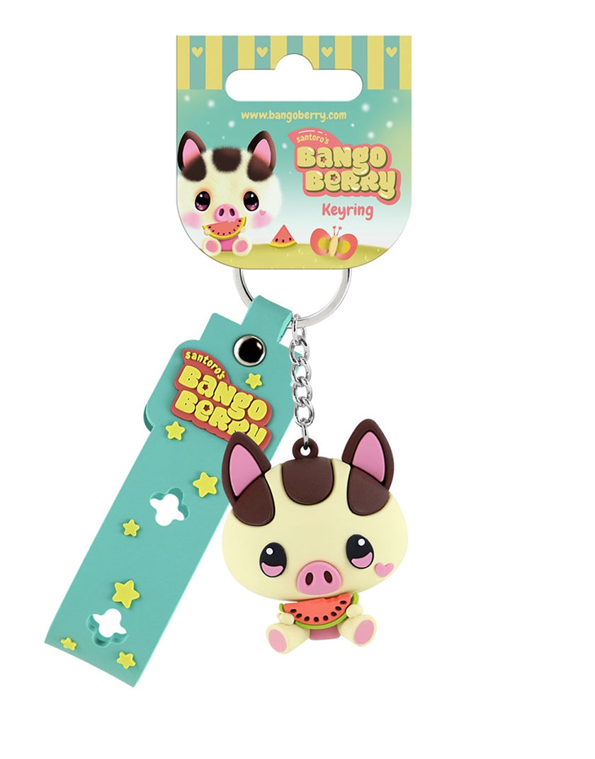 Portachiavi 3D Bangoberry - Piggy Pig Santoro Italia