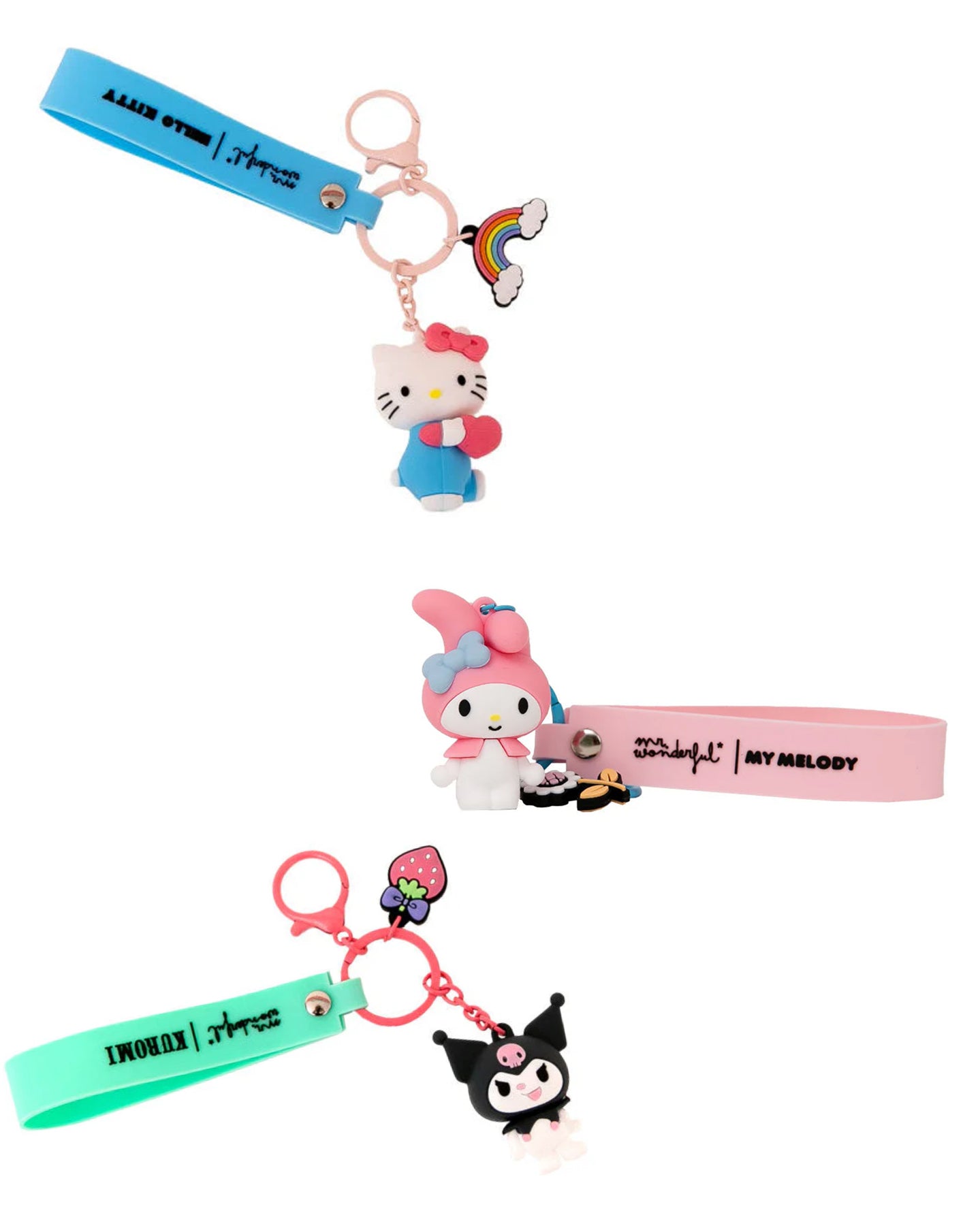 Portachiavi con Charm Hello Kitty and Friends – Mr. Wonderful