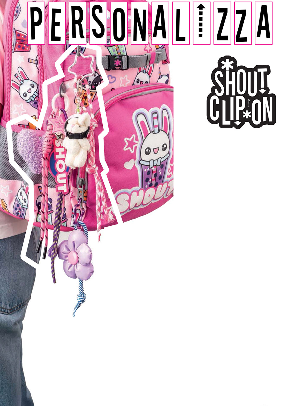 Portachiavi Shout Clip-On