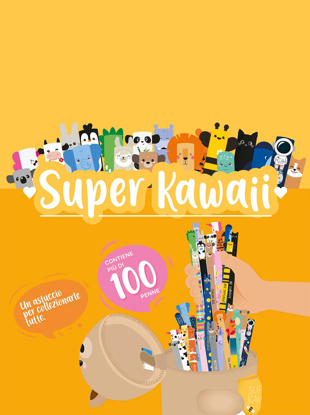 Portapenne da Tavolo Teddy Bear Super Kawaii Legami