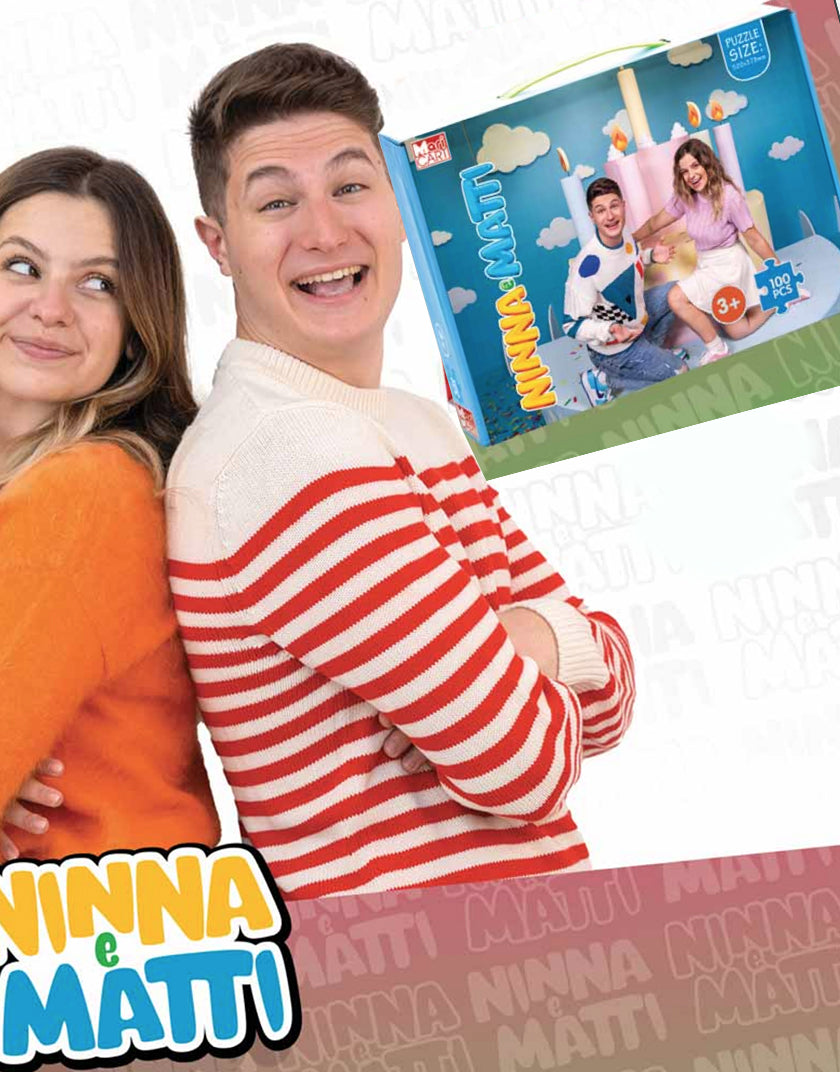 Puzzle Ninna e Matti 100 pezzi