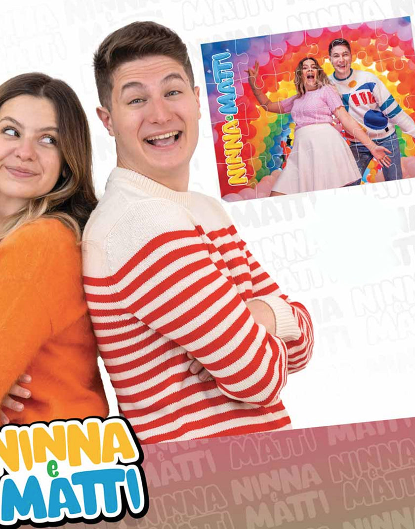 Puzzle Ninna e Matti Glow in The Dark - 96 Pezzi