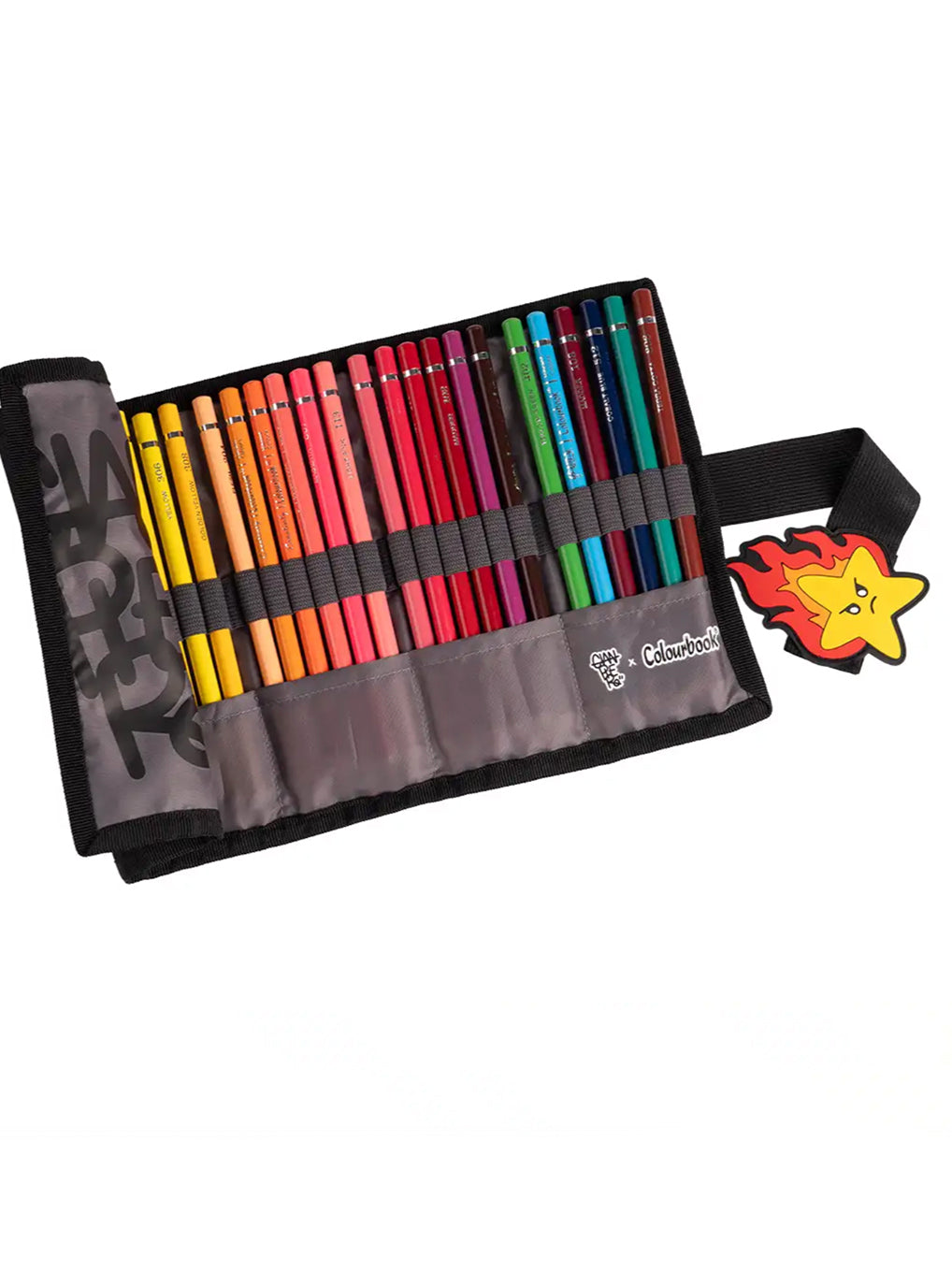 Rotolo Portapastelli Gianpiero x Colourbook – 24 Matite Colorate