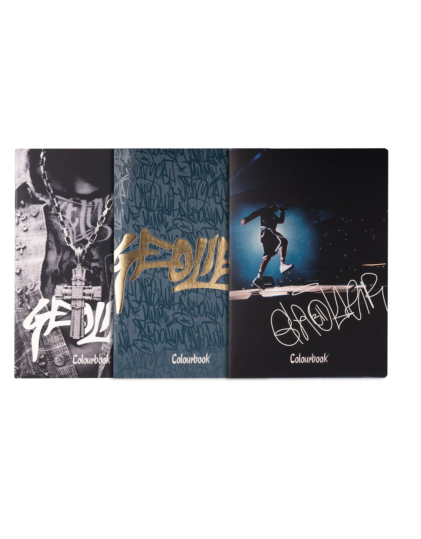 Set 3 Quaderni A4 Geolier “Graffiti” – Colourbook
