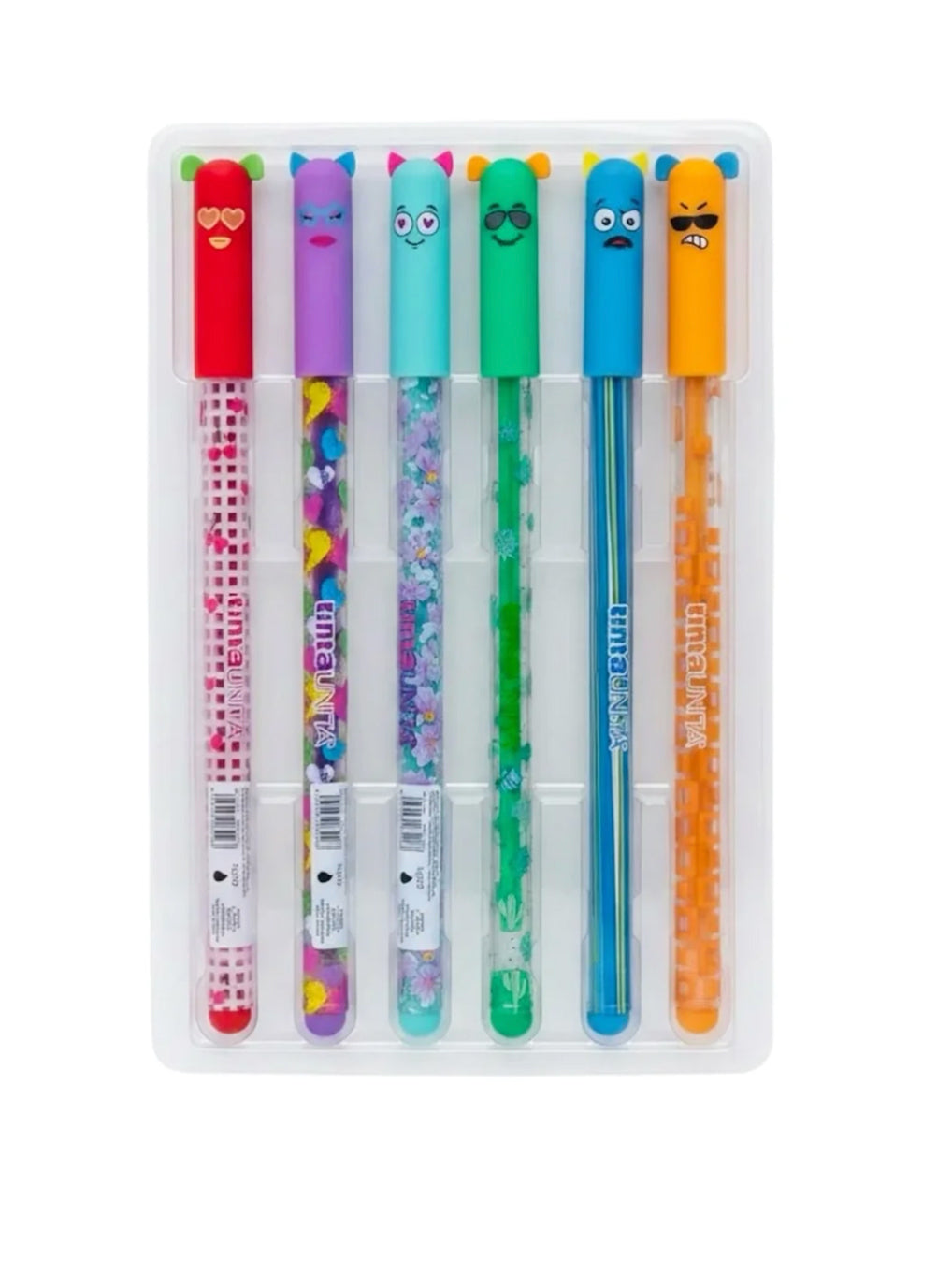 Set 6 Penne Cancellabili Fashion – Tinta Unita | Punta 0,7 mm